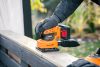 NEO TOOLS Akkus szénkefementes rezgőcsiszoló, Energy+, 18V, 3 cserélhető talppal, akku nélkül 3 év garanciával 04-623