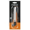 NEO TOOLS Törhető pengés kés 18mm, fém vezetősín 63-011