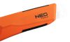 NEO TOOLS Törhető pengés kés 18mm, puha markolat, fém vezetősín 63-060