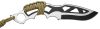 NEO TOOLS Túlélőkés, 11cm penge, 75cm paracord kötéllel tokban 63-100