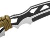 NEO TOOLS Túlélőkés, 11cm penge, 75cm paracord kötéllel tokban 63-100