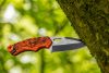 NEO TOOLS Taktikai kés, full-tang, teljes hossz 20cm, rozsdamentes acél, kovakő tűzgyújtáshoz, 9cm penge hossz 63-109