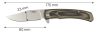 NEO TOOLS Összecsukható kés 17.5cm, rozsdamentes acél, penge: 8cm, a penge hosszabbítható 63-114