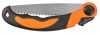 NEO TOOLS Túlélő kézifűrész, 21cm, összecsukható, Penge vastagság 0,85mm, 66HRC, 3 soros pengefelépítés 63-120