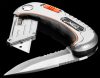 NEO TOOLS Trapézpengés összecsukható sniccer + kés, 5 pengével 63-710