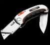 NEO TOOLS Trapézpengés összecsukható sniccer + kés, 5 pengével 63-710