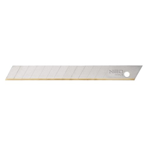 NEO TOOLS Törhető penge titán éllel 9mm, 10db 64-220