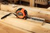 NEO TOOLS Mérőszalag, 3m/16mm, erősített rugós, acél, fekete szalag fehér nagyított skálával, mágneses, autostop+rögzítő 67-241