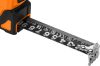 NEO TOOLS Mérőszalag, 5m/19mm, erősített rugós, acél, fekete szalag fehér nagyított skálával, mágneses, autostop+rögzítő 67-242
