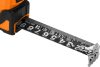 NEO TOOLS Mérőszalag, 5m/25mm, erősített rugós, acél, fekete szalag fehér nagyított skálával, mágneses, autostop+rögzítő 67-243