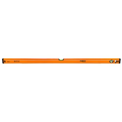 NEO TOOLS Vízmérték 120cm, 2 libella, 1 mart talp 25 év garanciával 71-065