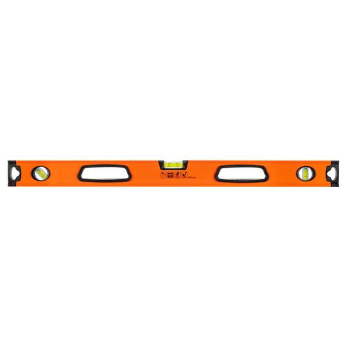 NEO TOOLS Vízmérték, alumínium, 2 fogantyú, 3 libella, mágneses, mart talp, 80cm 25 év garanciával 71-113