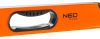 NEO TOOLS Vízmérték, alumínium, 2 fogantyú, 3 libella, mágneses, mart talp, 80cm 25 év garanciával 71-113
