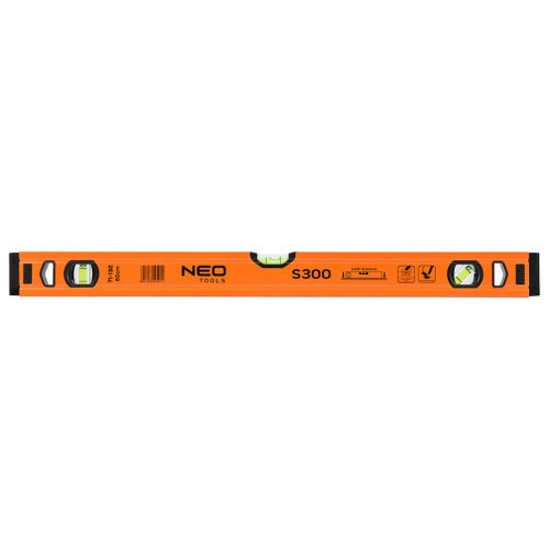 NEO TOOLS Vízmérték, alu, 3 libellás, S 300, 60cm 71-132
