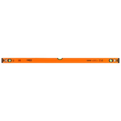 NEO TOOLS Alumínium vízmérték S 300, 3 libellás, 120 cm 71-135