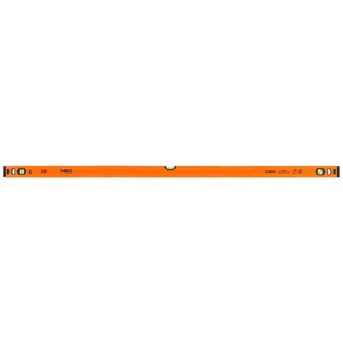 NEO TOOLS Alumínium vízmérték S 300, 3 libellás, 150 cm 71-136