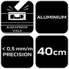 NEO TOOLS Vízmérték, alu, 2 libella, 1 fogantyú, S 400, 40cm 71-141