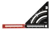 NEO TOOLS Talpas derékszög, alumínium, kiegészítő vonalzóval, 45 fokos szárral, mérőskálával, 185mm 72-105