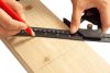 NEO TOOLS Profi szögmérő, derékszög és vonalzó, festett-alu 30cm 72-127