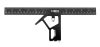 NEO TOOLS Profi szögmérő, derékszög és vonalzó, festett-alu 30cm 72-127