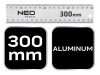 NEO TOOLS Derékszög 300mm aluminium 72-145