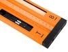 NEO TOOLS Szögmérő alumínium házas, vízmértékkel, jelölő ceruzával 72-225