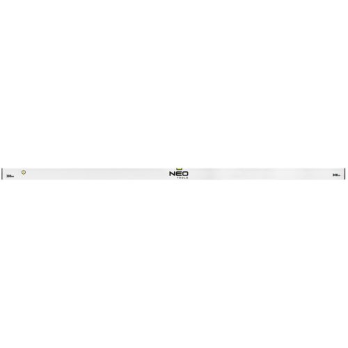 NEO TOOLS Ölesléc, 300cm - 2 libella, vízszintes, függőleges, Minimum rendelés: 3db 72-525