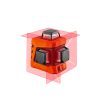 NEO TOOLS Lézeres szintező, 3D önbeálló keresztvonallézer, 3x360 fokos, 15m, mágneses tartóval, piros 2 év garanciával 75-103