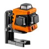 NEO TOOLS Lézeres szintező, 3D önbeálló keresztvonallézer, 3x360 fokos, 15m, mágneses tartóval, piros 2 év garanciával 75-103