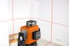 NEO TOOLS Lézeres szintező, 3D önbeálló keresztvonallézer, 3x360 fokos, 15m, mágneses tartó, céltábla, koffer, piros 2 év garanciával 75-104