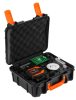 NEO TOOLS Lézer szintező, 3D önbeálló keresztvonallézer,360 fokos, 12 lézervonal, 25méter hatótáv, tölthető akku, tartozékok, hordtáska, zöld lézervonalak 2 év garanciával 75-140