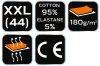 NEO TOOLS Női póló, 95% pamut, 5% elastan, XXL 80-610-XXL