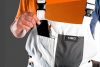NEO TOOLS Kantáros Munkásnadrág, HD, fehér L/53 81-140-L