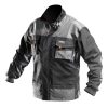 NEO TOOLS Munkavédelmi kabát, HD, XXL/58 65% poliészter, 35% pamut, 267g/m2, vékony fényvisszaverő csíkok 81-210-XXL