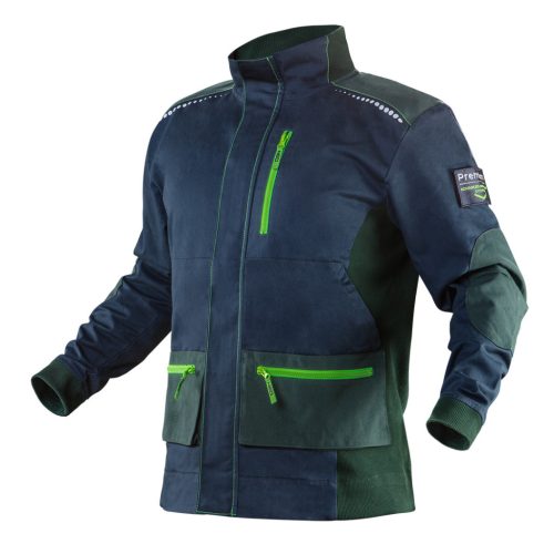 NEO TOOLS Munkavédelmi kabát PREMIUM, 62% pamut, 35% poliyester, 3% elastane, S 81-216-S