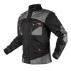 NEO TOOLS Karcsúsított(Slim fit) Munkavédelmi kabát, HD,, 60% pamut, 37% polyester, 3% elastane, 285 g/m2, L 81-218-L