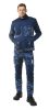 NEO TOOLS Munkanadrág tengerészkék terepmintás, Camo, Navy, 60% pamut + 40% poliészter, XS 81-223-XS