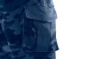 NEO TOOLS Munkanadrág tengerészkék terepmintás, Camo, Navy, 60% pamut + 40% poliészter, XS 81-223-XS