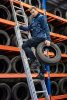 NEO TOOLS Tengerészkék Munkásnadrág, Navy, 60% pamut + 40% poliészter, M 81-224-M
