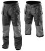 NEO TOOLS Munkásnadrág, HD, XXL/58 65% poliészter, 35% pamut, 267g/m2, térdprotektor zseb, térd alatt lezippzározha, XXL 81-230-XXL