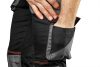 NEO TOOLS Karcsúsított(slim fit), Munkásnadrág, HD, 60% pamut, 37% polyester, 3% elastane, 285 g/m2, övvel, S 81-238-S