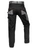 NEO TOOLS Karcsúsított(slim fit), Munkásnadrág, HD, 60% pamut, 37% polyester, 3% elastane, 285 g/m2, övvel, S 81-238-S