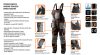 NEO TOOLS Kantáros Munkásnadrág, HD, L/52 65% poliészter, 35% pamut, 267g/m2, térdprotektor zseb, fényvisszaverő, L 81-240-L