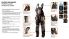 NEO TOOLS Kantáros Munkásnadrág, HD, L/52 65% poliészter, 35% pamut, 267g/m2, térdprotektor zseb, fényvisszaverő, L 81-240-L