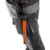 NEO TOOLS Kantáros Munkásnadrág, HD, XXL/58 65% poliészter, 35% pamut, 267g/m2, térdprotektor zseb, fényvisszaverő, XXL 81-240-XXL
