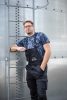 NEO TOOLS Munkanadrág, kantáros, tengerészkék, Navy, 60% pamut + 40% poliészter, XXXL 81-244-XXXL
