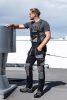 NEO TOOLS Kantáros Munkásnadrág, karcsúsított(slim fit), 60% pamut, 37% polyester, 3% elastane, 285 g/m2, M 81-248-M