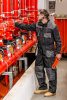 NEO TOOLS Overall, HD, XL/56 65% poliészter, 35% pamut, 267g/m2, térdprotektor zseb, vékony fényvisszaverő csík, XL 81-250-XL