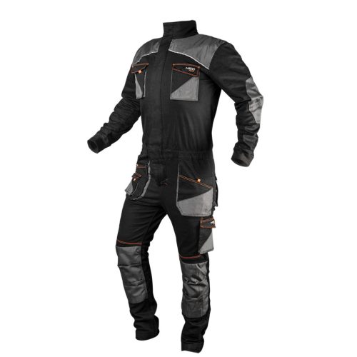 NEO TOOLS Overall, HD, karcsúsított(slim fit), 60% pamut, 37% polyester, 3% elastane, 285 g/m2, L 81-258-L