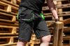 NEO TOOLS Rövid munkásnadrág, PRÉMIUM, 90% POLIAMID 10%ELASZTÁN, 4 IRÁNYÚ SZTRECCS ANYAG, FEKETE, XXL 81-277-XXL